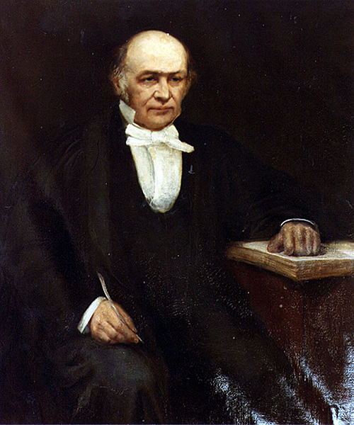 Retrato de William Rowan Hamilton a mediados de los 1800.